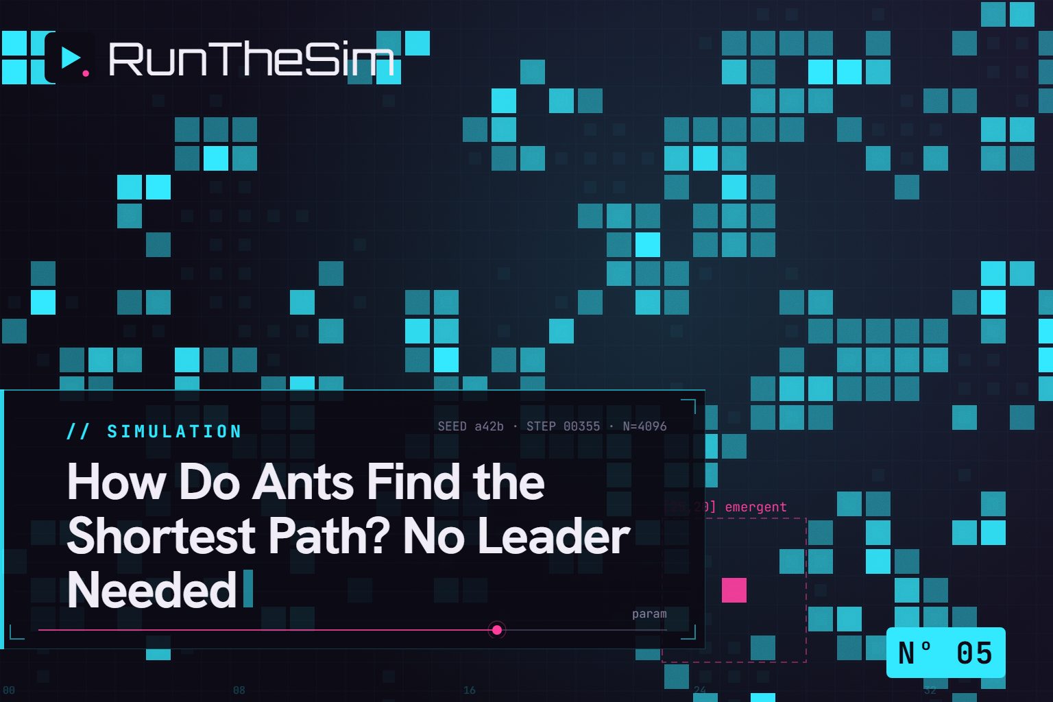 How Do Ants Find the Shortest Path? No Leader Needed